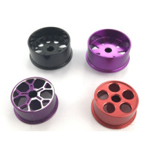 Customized Aluminum CNC Turning Parts with Colorful Anodize